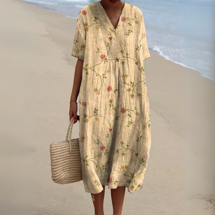 ROSALIE | ELEGANT FLORAL DRESS