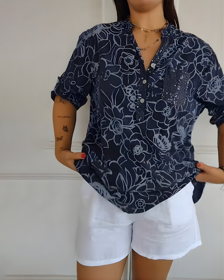 Holly™ Floral Print Blouse