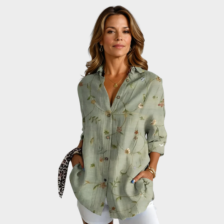Kate |  Casual Printed Blouse