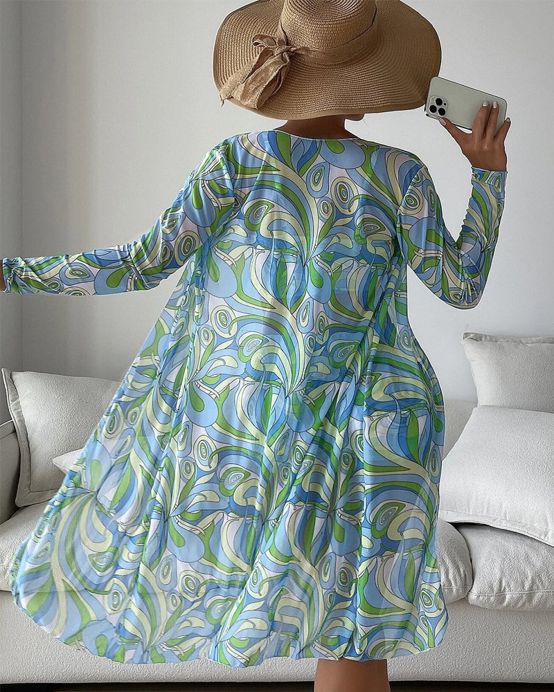 Terra| 3-Piece Printed Bikini Set