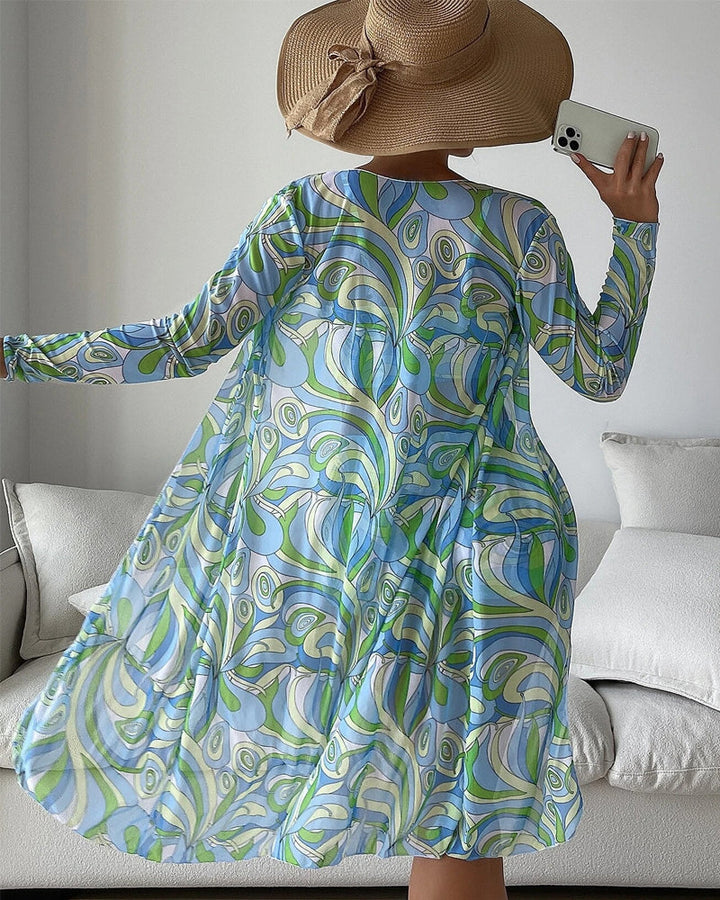 Terra| 3-Piece Printed Bikini Set