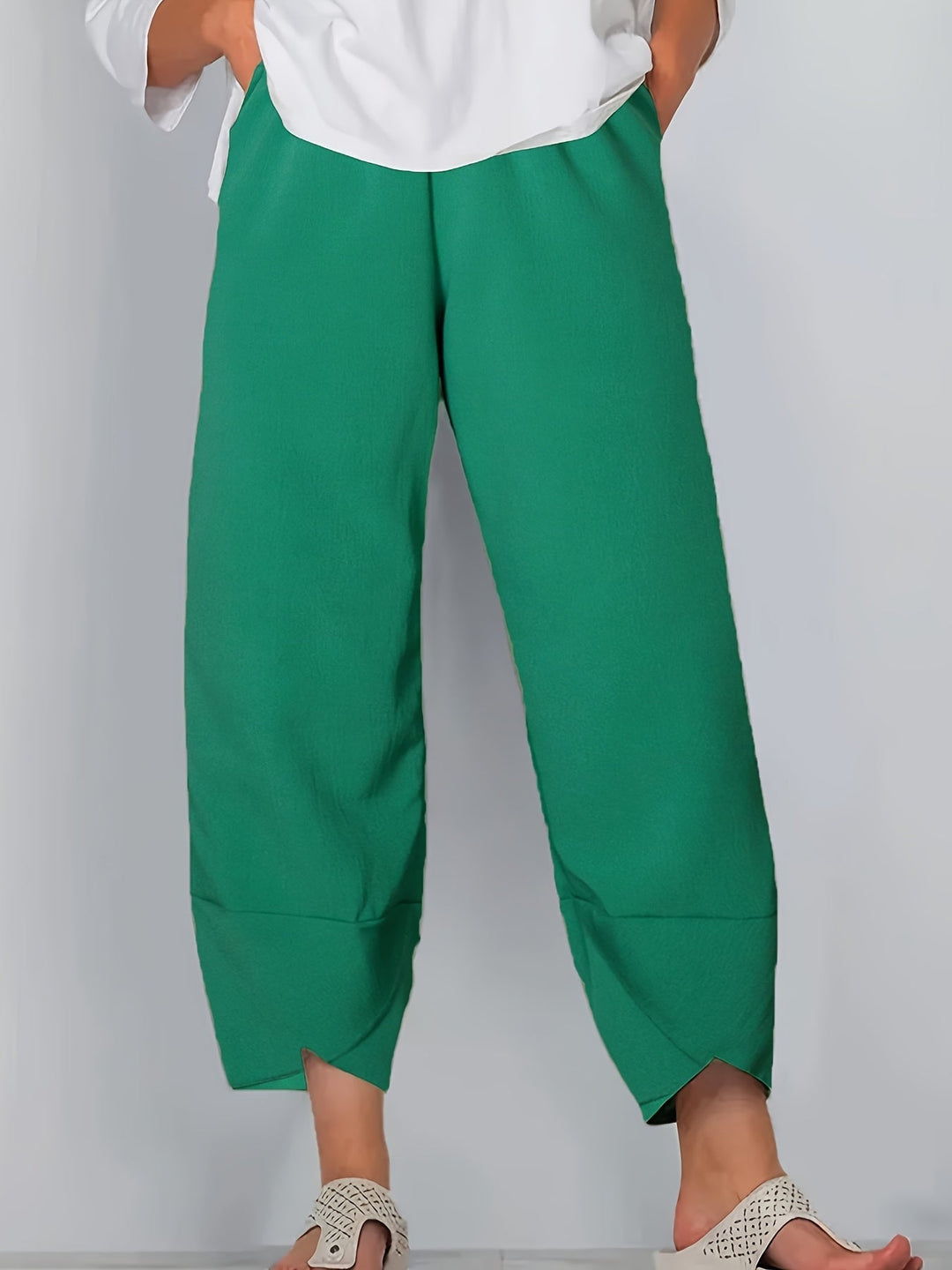 Zara™ Elegant Side-Pocket Trousers