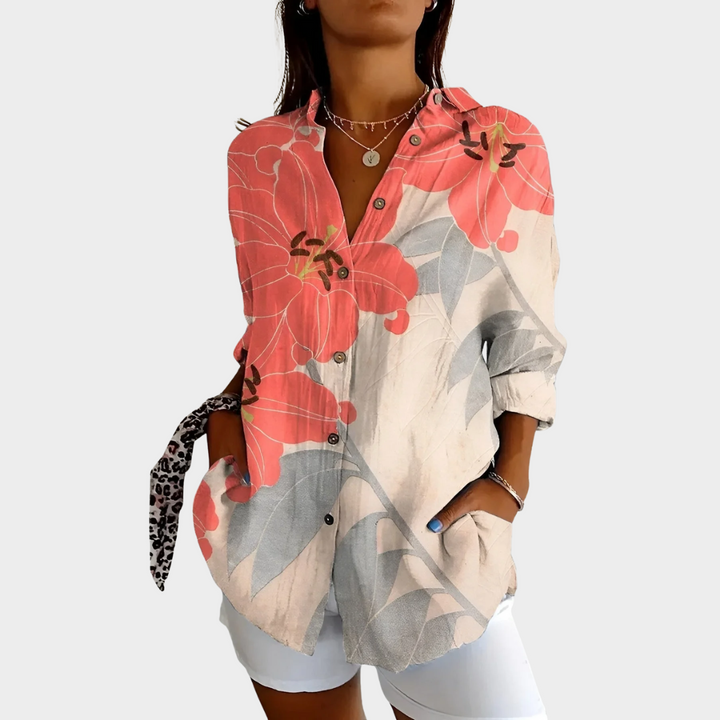 Kate |  Casual Printed Blouse