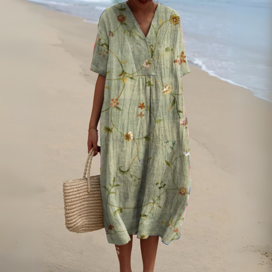 ROSALIE | ELEGANT FLORAL DRESS