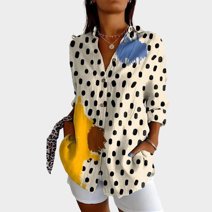 Kate |  Casual Printed Blouse