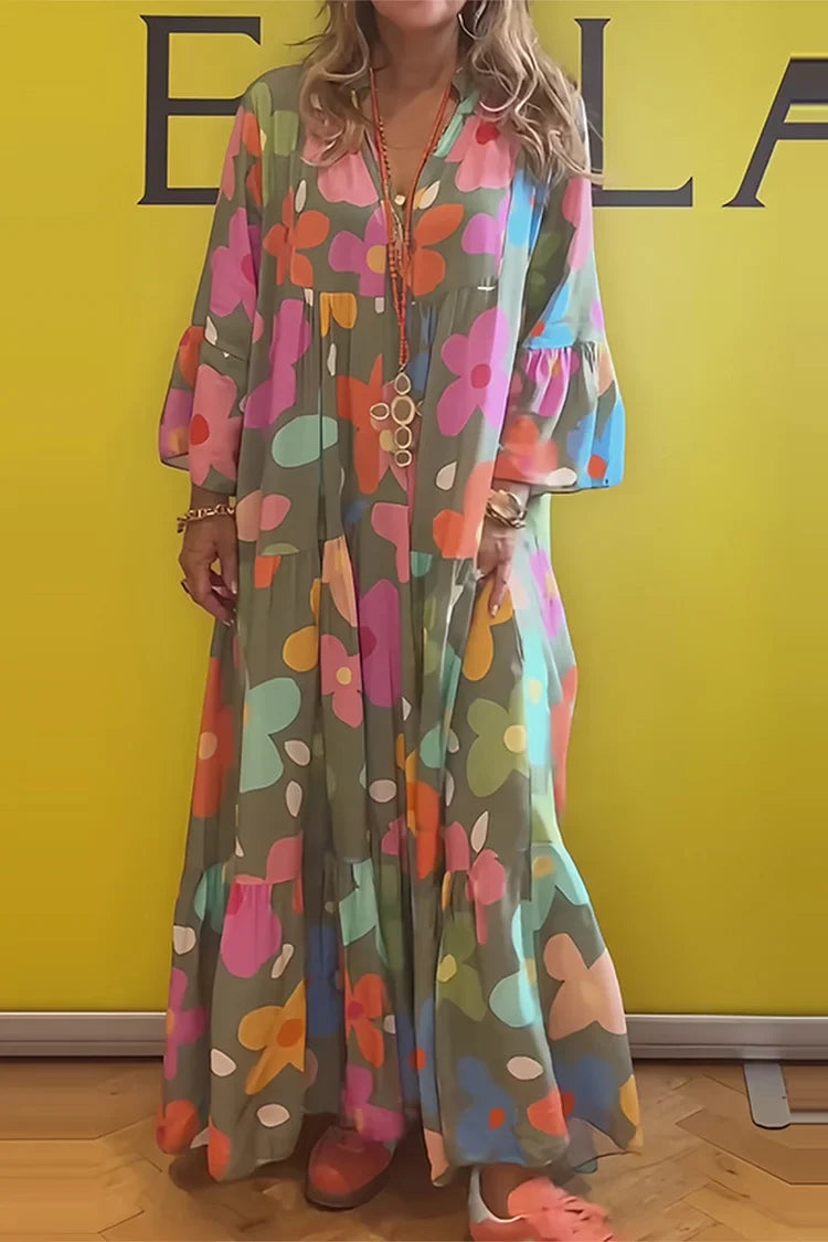Floral Dream | Relaxed Fit Maxi Dress